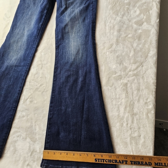 Express Jeans 70s Mid Rise Flare Denim 4R Women’s NEW with Tags NWT - Picture 7 of 12